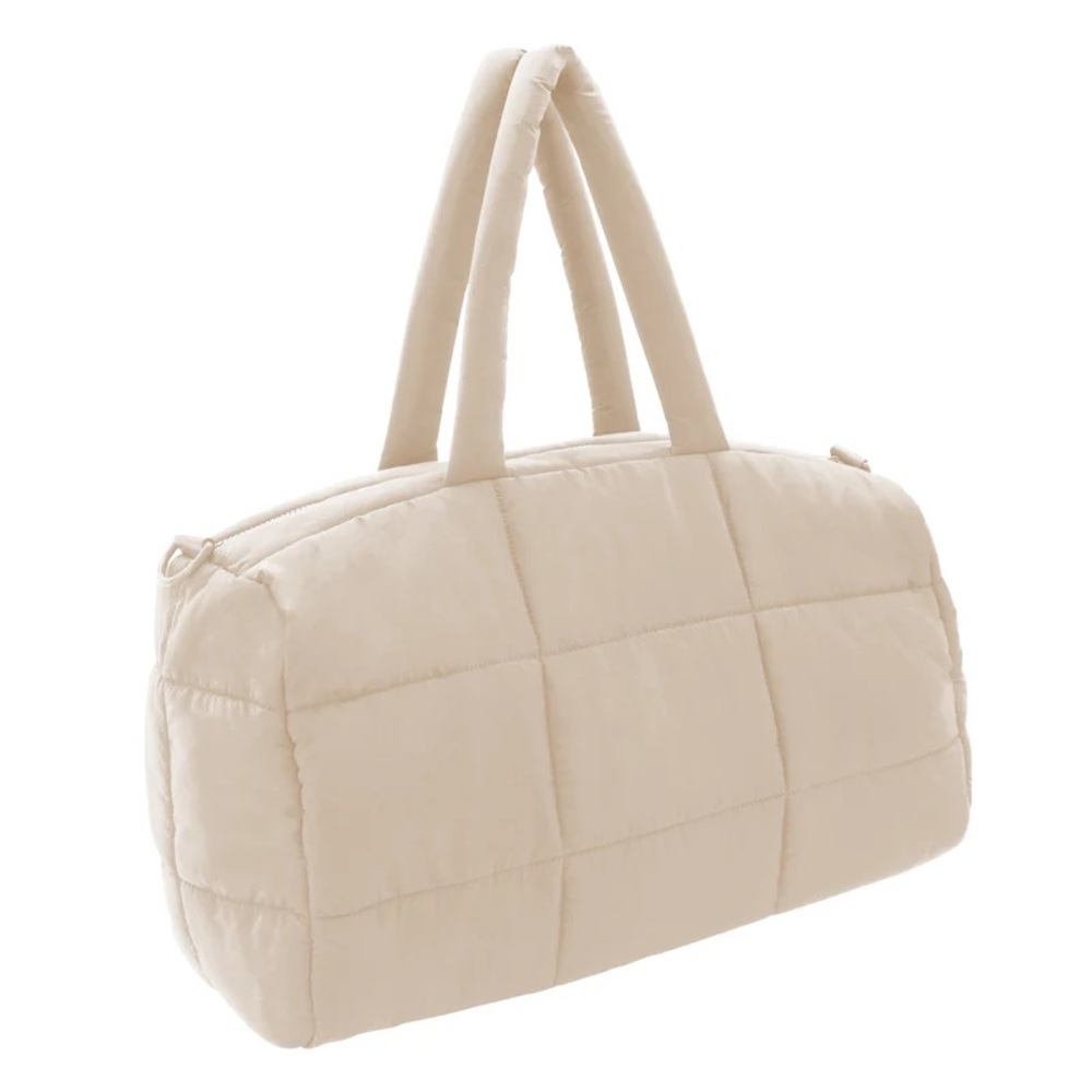 MYTAGALONGS The Cloud Duffle in Creme - Picture 3 of 9